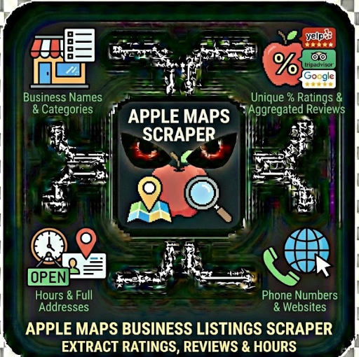 Apple Maps Business Listings Scraper