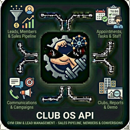 Club OS API Gym CRM & Lead Management