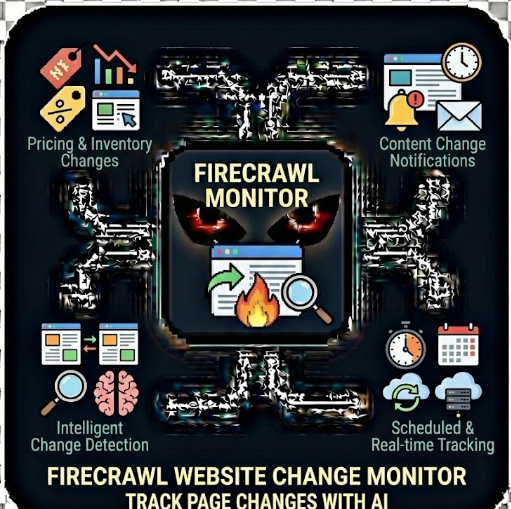 Firecrawl Website Change Monitor - Track Page Changes with AI