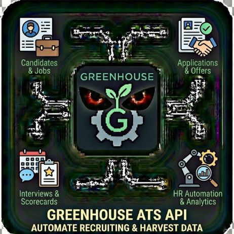 Greenhouse ATS API / Harvest API