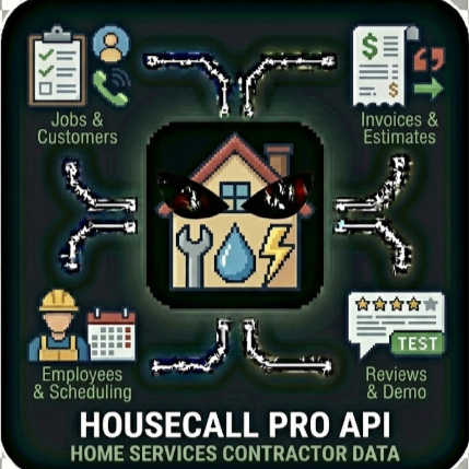 Housecall Pro API - Home Services Contractor Data