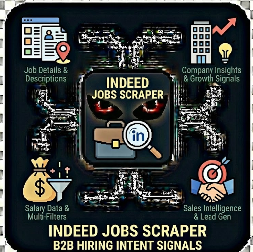 Indeed Jobs Scraper B2B Hiring Intent Signals