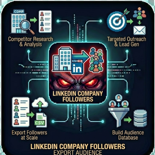 LinkedIn Company Followers - Export Audience