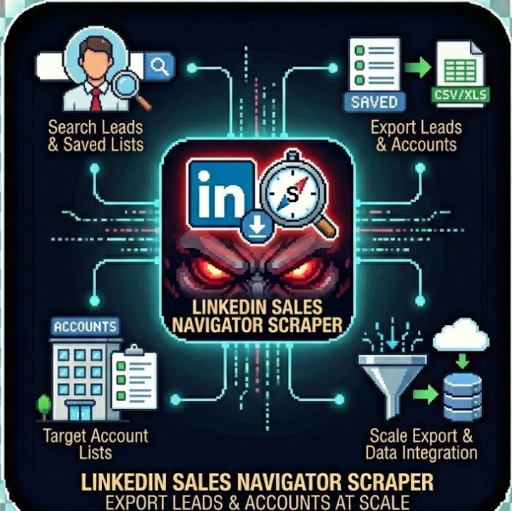 LinkedIn Sales Navigator Scraper Export Leads & Accounts