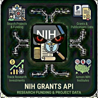 NIH Grants API Research Funding Data for Grants & Publications
