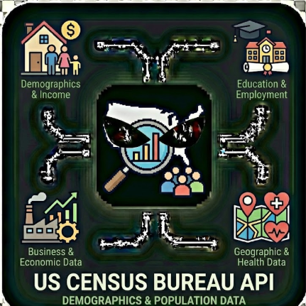 US Census Bureau Demographics & Population Data API